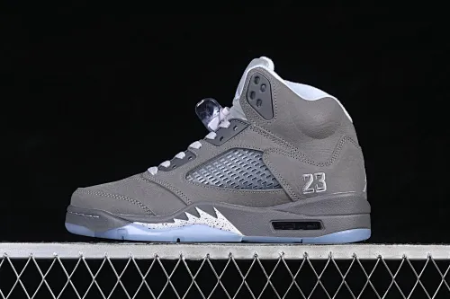 All categories Air Jordan Jordan series basketball shoes Air Jordan 5 Z version Air Jordan 5 "Wolf Grey" AJ5 Joe 5 Wolf Gray basketball shoes DD0587-002